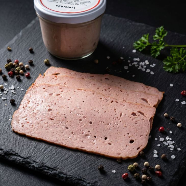Leberkäse im Glas
