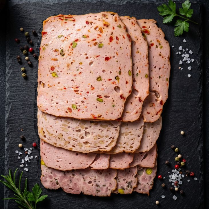 Leberkäseaufschnitt