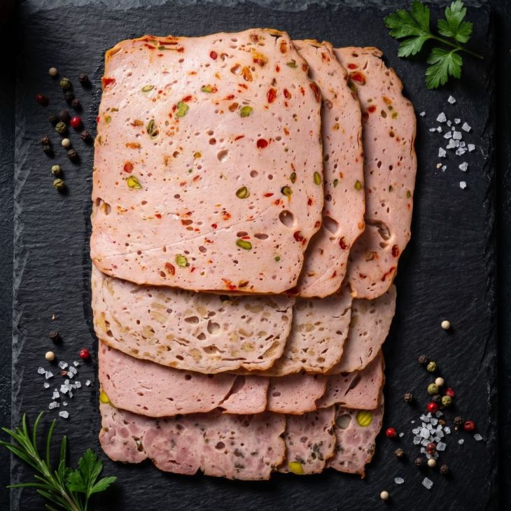 Leberkäseaufschnitt