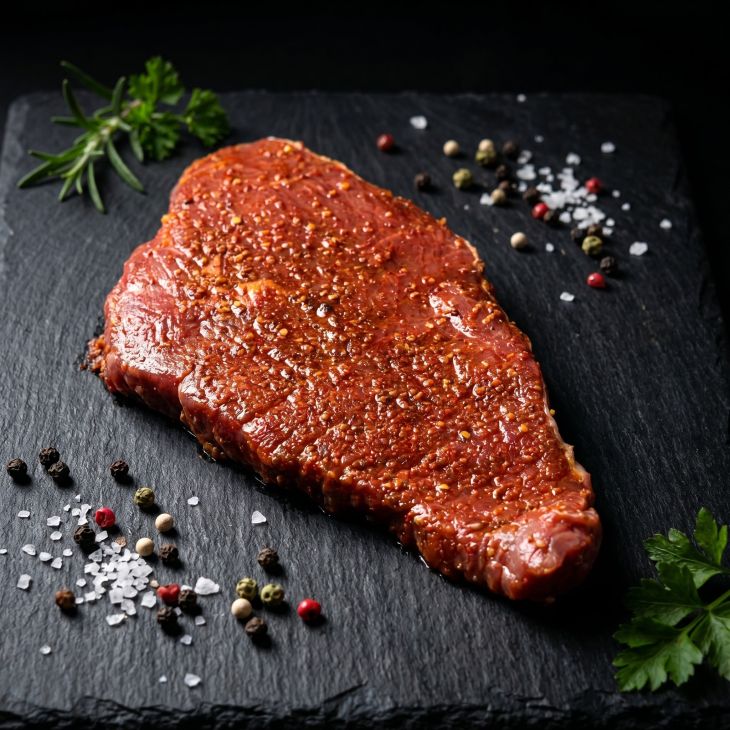 Rinderhüfte gewürzt