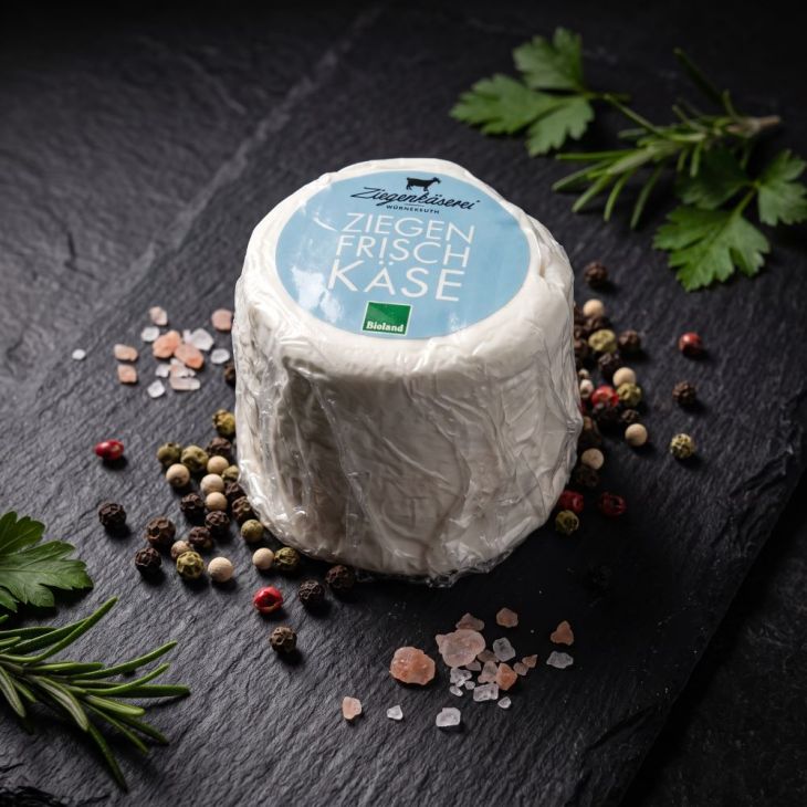 Ziegenfrischkäse natur